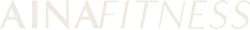 AinaFitness logo vaalea vaaka